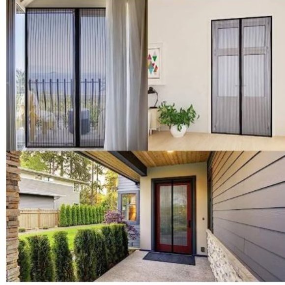 Magnetic Mesh Screen Door - Picture 4 of 7